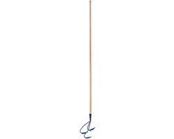 KADAX Handcultivator van metaal, cultivator met lange steel van hout, robuuste cultivator, tuinklauw, tuinhak voor het losmaken van de grond (met 3 scherpe punten) van Merkloos	 — afbeelding 2
