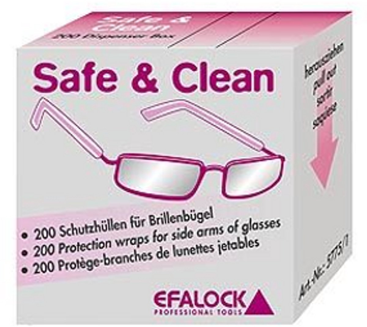 Efalock Brilbeschermers 200st