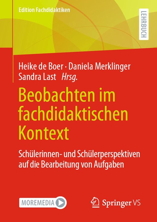 Education and Social Work (German Language) - Beobachten im  ... - cover