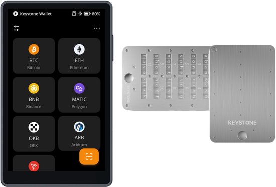 Keystone 3 Pro + Keystone Tablet Plus - Voordeelbundel - Hardware Wallet + Seed Phrase Protect