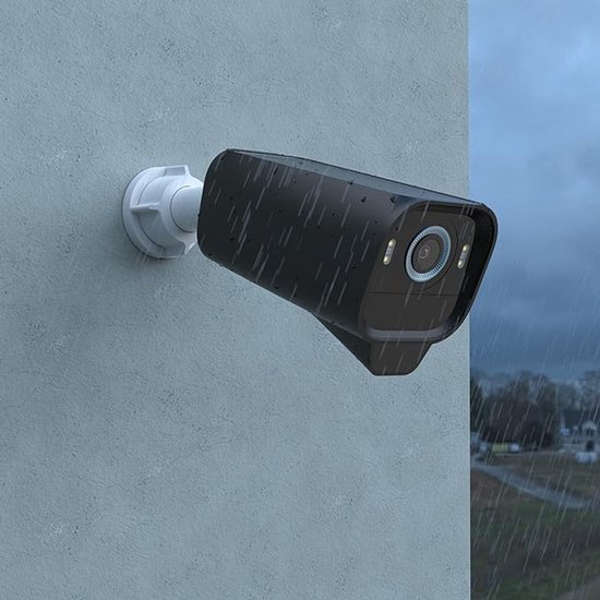Siliconenhoes - 2 Stuks - Geschikt Voor Eufy S3 Pro-Camera's - Waterdicht - Waterdichte Siliconenhoes - Bewakingscamera's - Waterdicht En UV-Bestendig - Binnen- En Buitengebruik - Zwart van SmartCam Protect — afbeelding 3