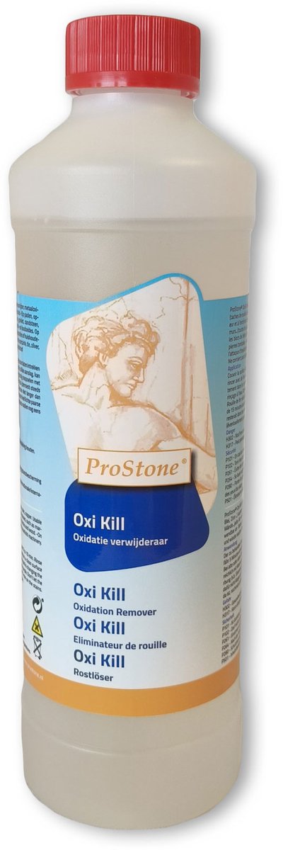 ProStone Oxi Kill - Natuursteen Roestvlek Verwijdering - 0,5 Liter
