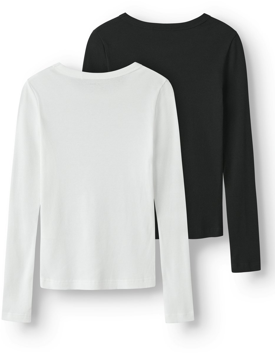 NAME IT - TAFRIX 2P LS TOP NOOS - Dames - Blouses