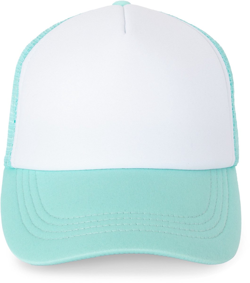 K-up Trucker - Pet 5 panelen KP111 - White / Pastel Cyan - One size