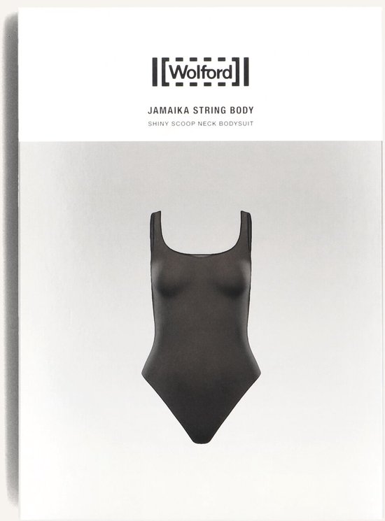 WOLFORD Jamaika Sting Body Dames - Topjes - Zwart - Maat L