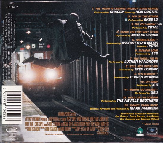 Money Train Rapper Money Train - Original Soundtrack, various artists | Muziek | bol