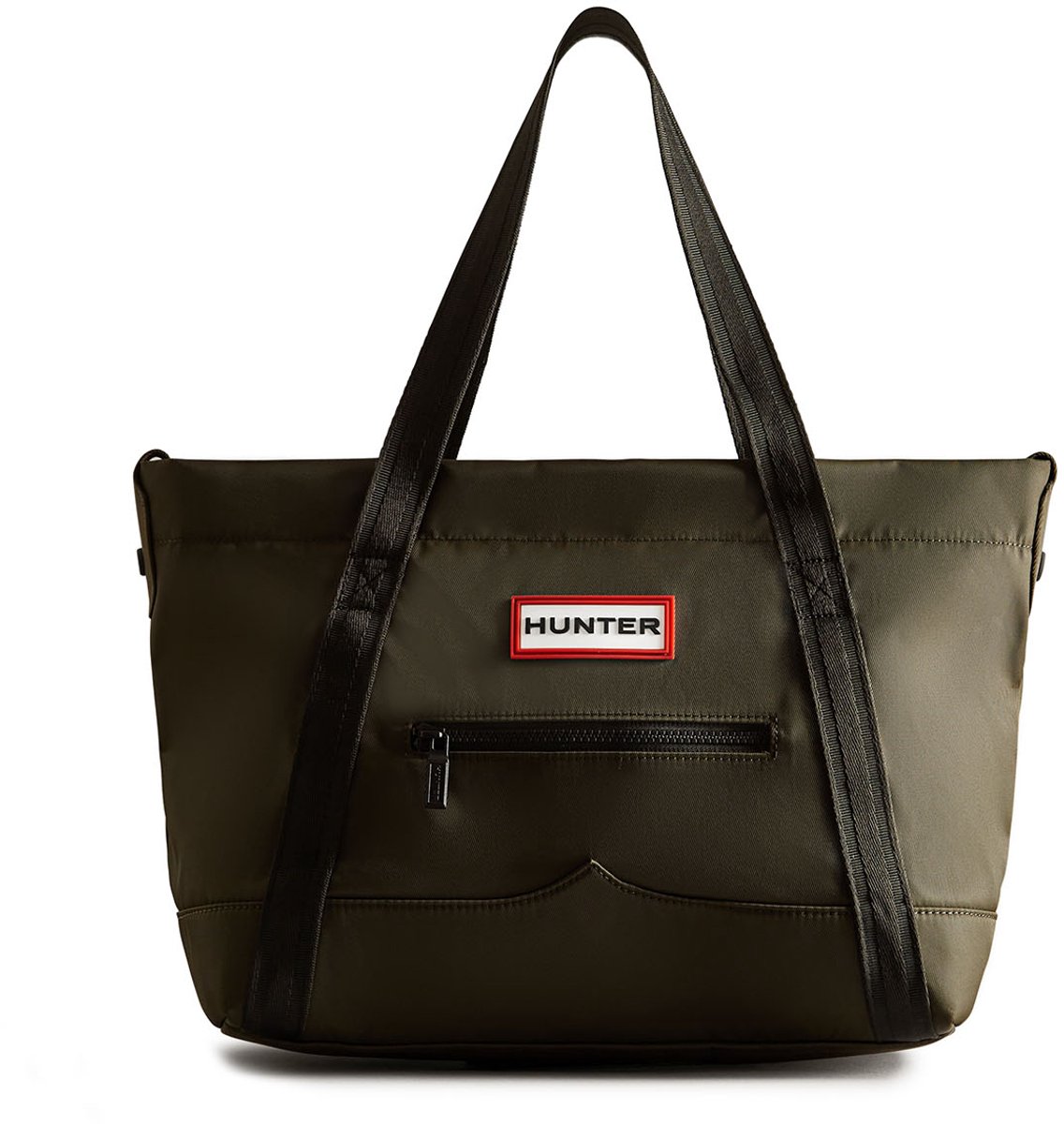 Hunter - Original Midi Topclip Tote Dark Olive - Maat ONE