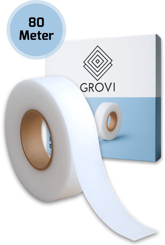 Ruban thermocollant Grovi 80 mètres - Ruban thermocollant pour ourlet