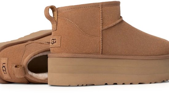Bottes À Plateforme Ugg Australian W Classic Ultra Mini - Fashion Wear - Femme