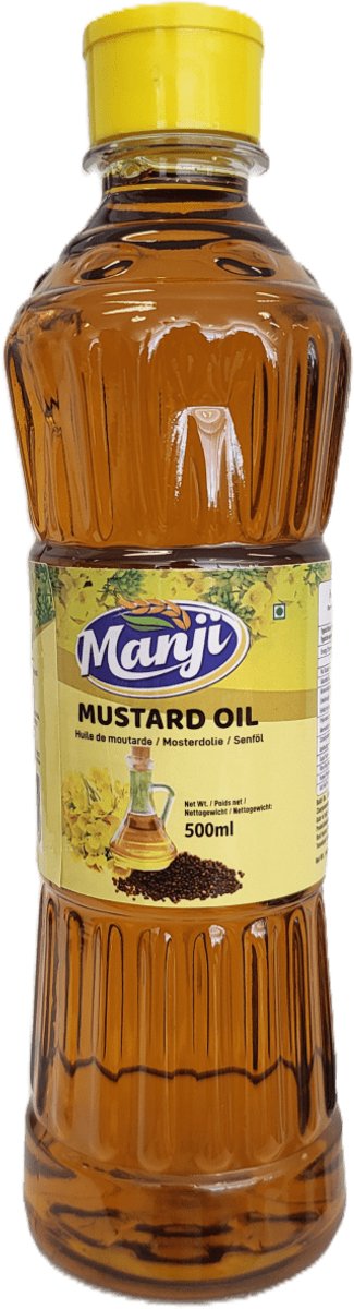 Manji - Mosterdolie - Mustard Oil - 500 ml