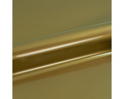 P.S Flexfolie Siser Flex Plotter Iron On - 1 meter op 30cm - Goud - A0020 (geschikt voor textielbedrukkingen met: Silhouette, Loklik, Cricut, scanncut)