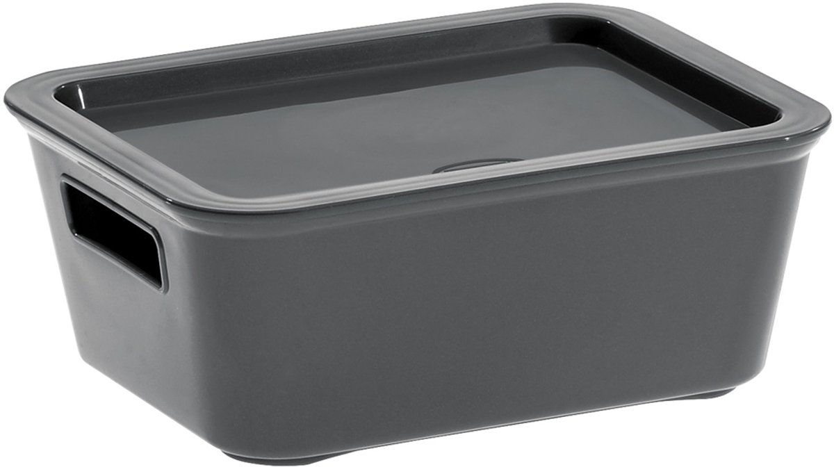 CEP Opbergbox Bella, 9,15 liter, antraciet
