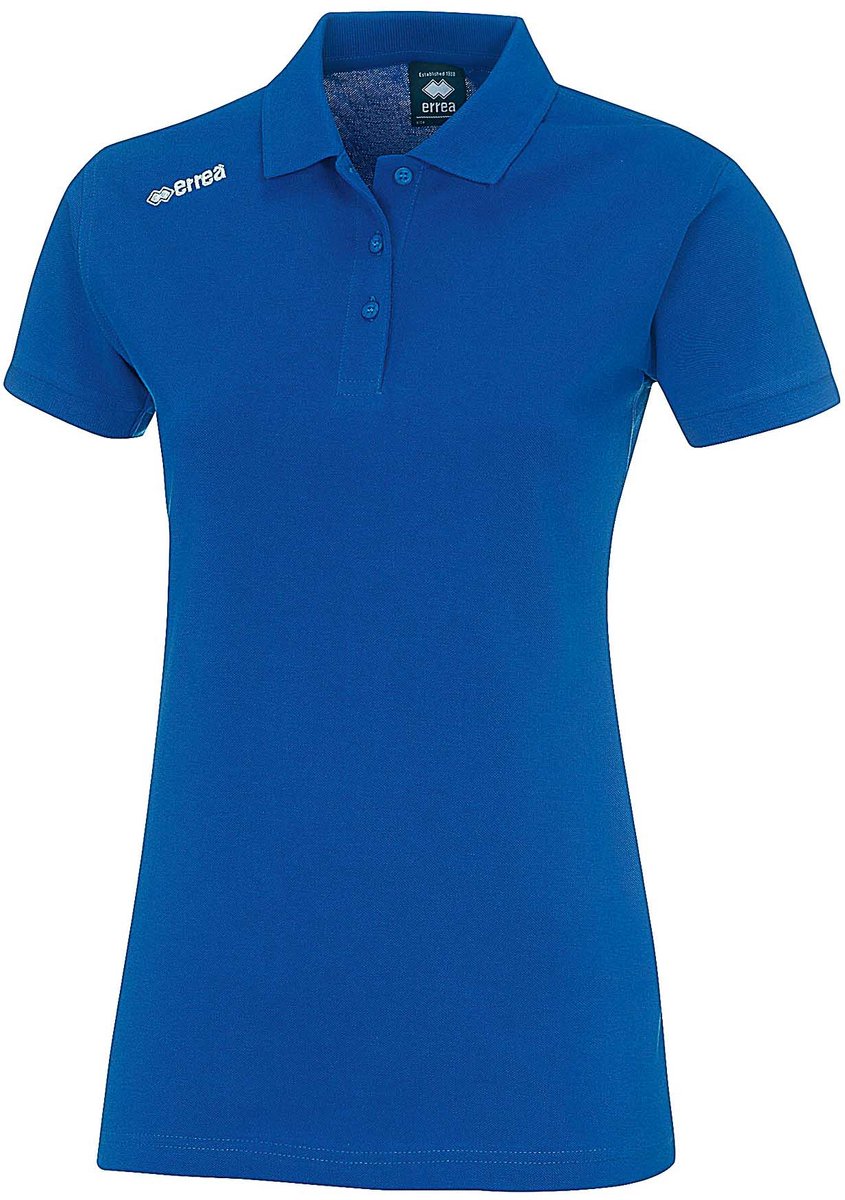 Errea Team Ladies Polo Korte Mouw Jr Lichtblauw - Sportswear - Kinderen