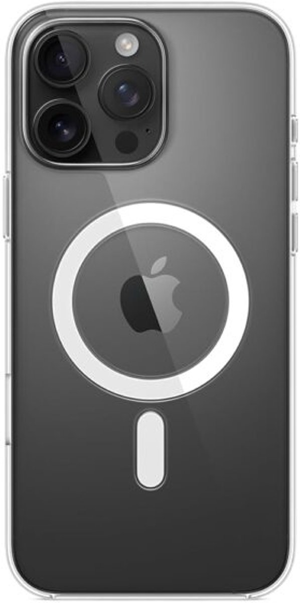 Zolveisa Magnetische Transparante Beschermhoes – Compatibel met iPhone 16 Pro Max – Schokbestendige Magneet Case