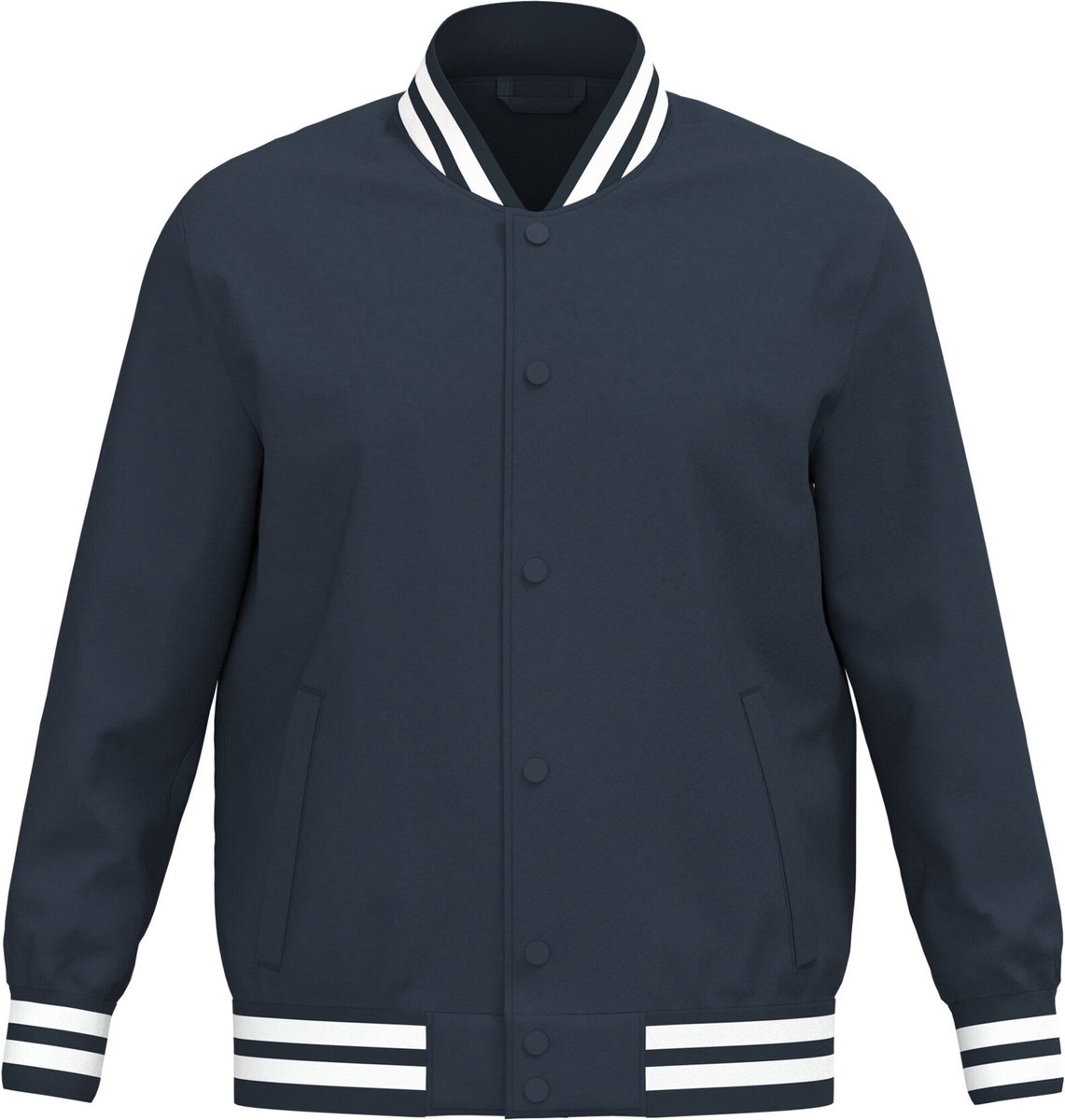 Native Spirit Ecoresponsabele uniseks gevoerde teddyjas NS618 Marineblauw