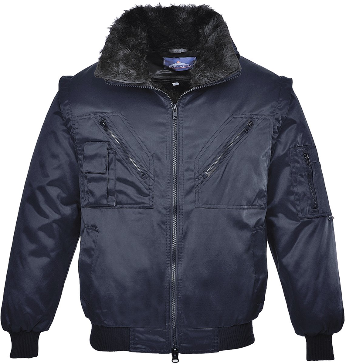 Portwest Pilotjack PJ10 Marine Blauw
