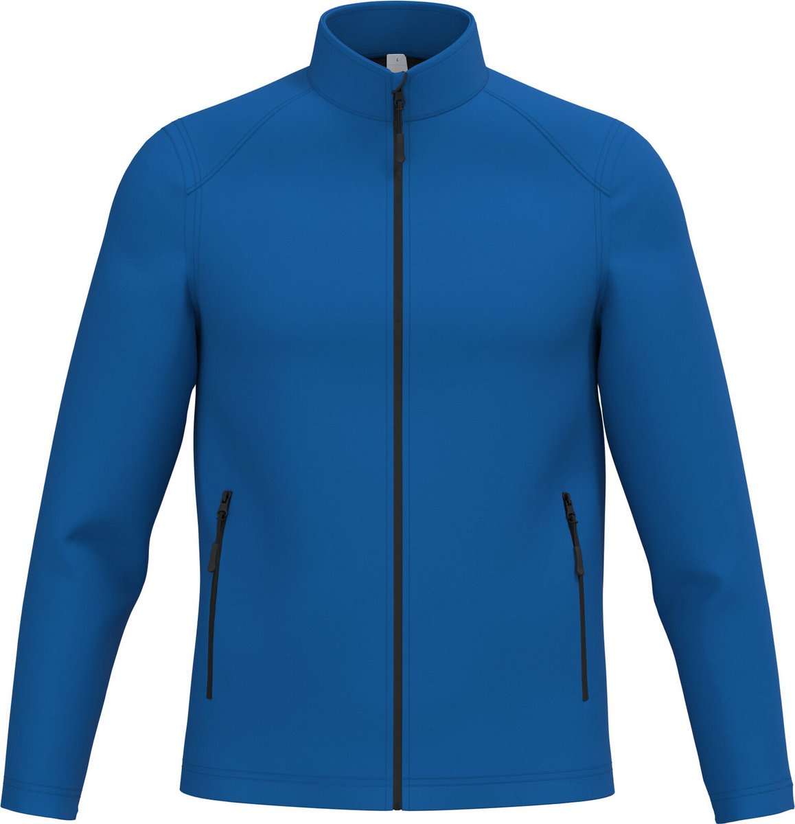 iDeal Basic Brand Heren Softshelljas 2 laags IB410 Ideal Royal Blauw
