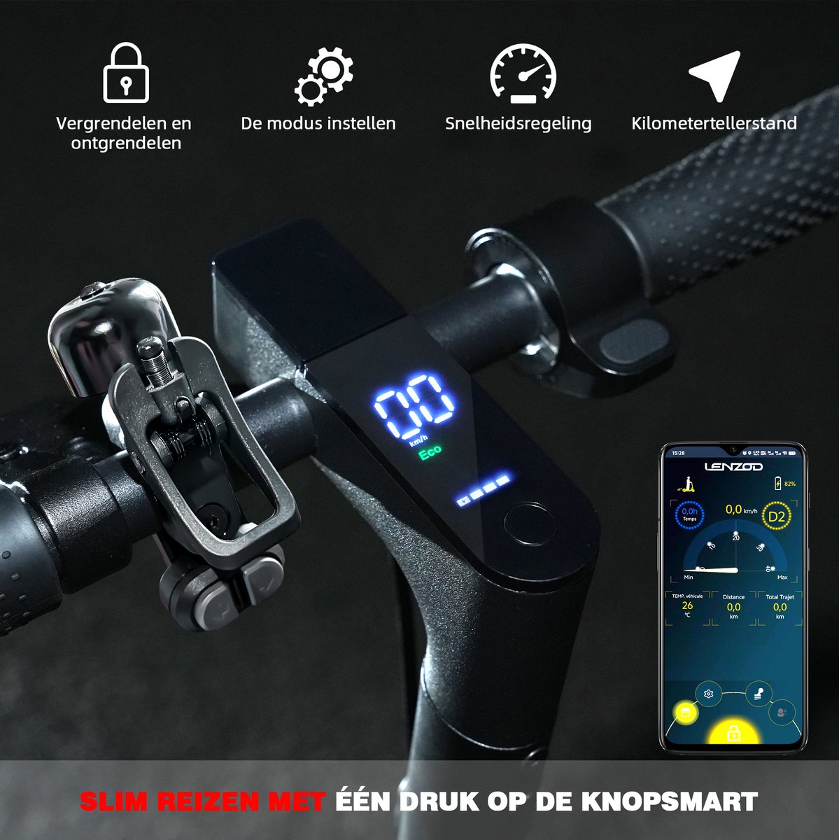 YEE RUN Elektrische Step, Opvouwbare elektrische step voor - afbeelding 3