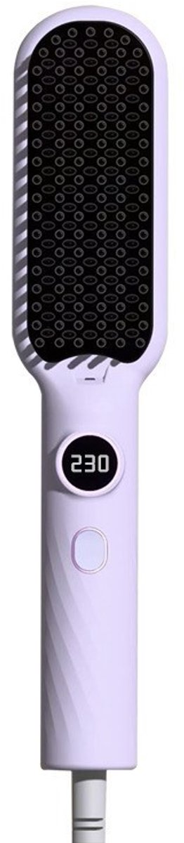 Haarkam 5-Snelheden Temperatuurkam met Snelle Verwarming Paars - Product - €28,99