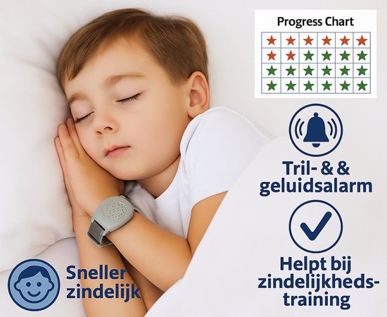 Alarme anti-énurésie Nifkos - Apprentissage de la propreté - Enfants