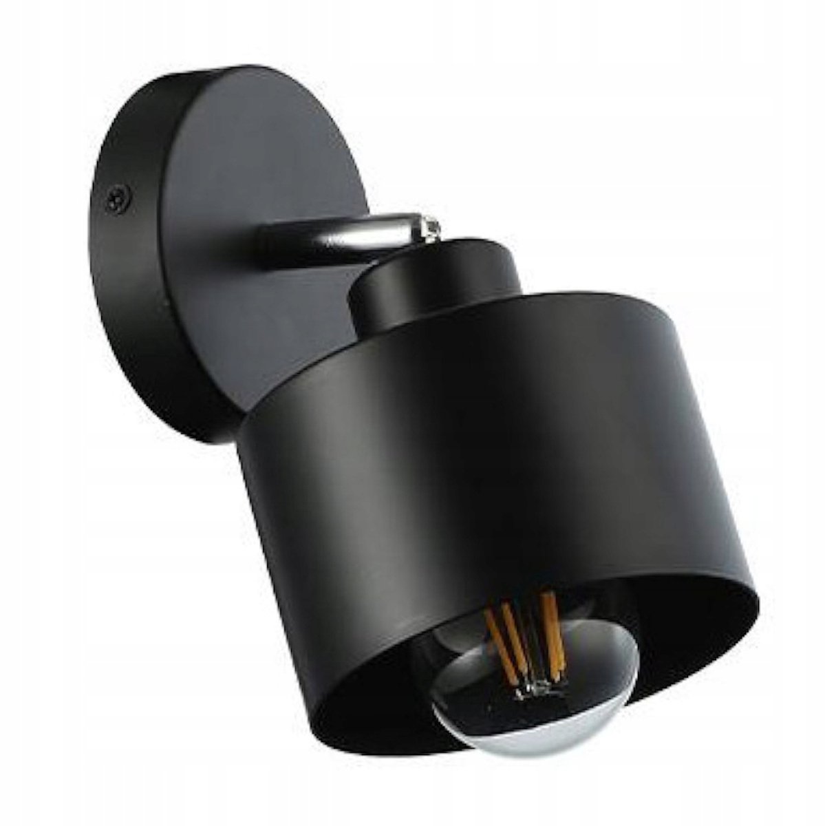LED Wandlamp Elza Zwart Staal 35W IP20 E27