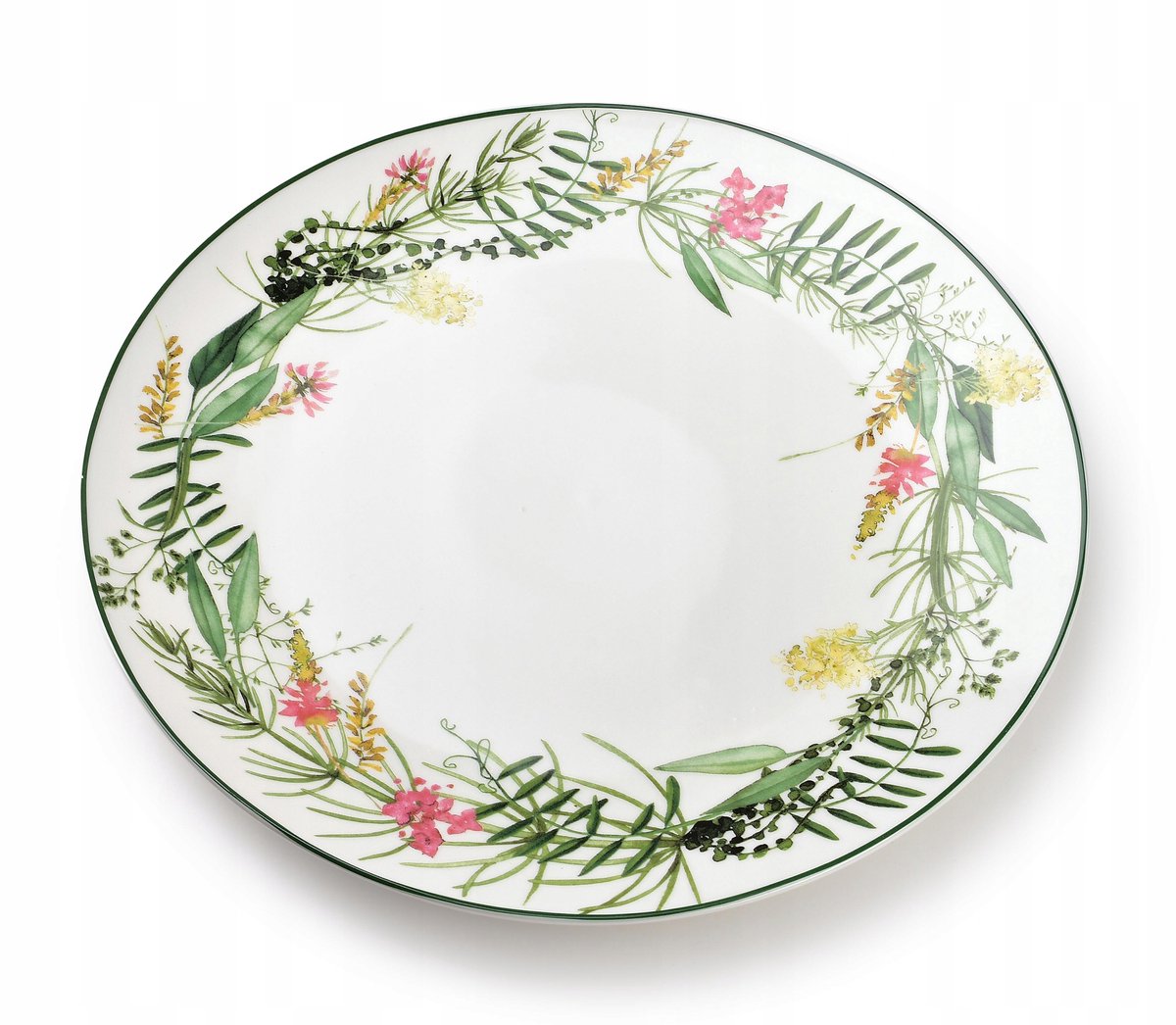 Groene Porseleinen Dinerplank 27 cm - Modern Idyllisch