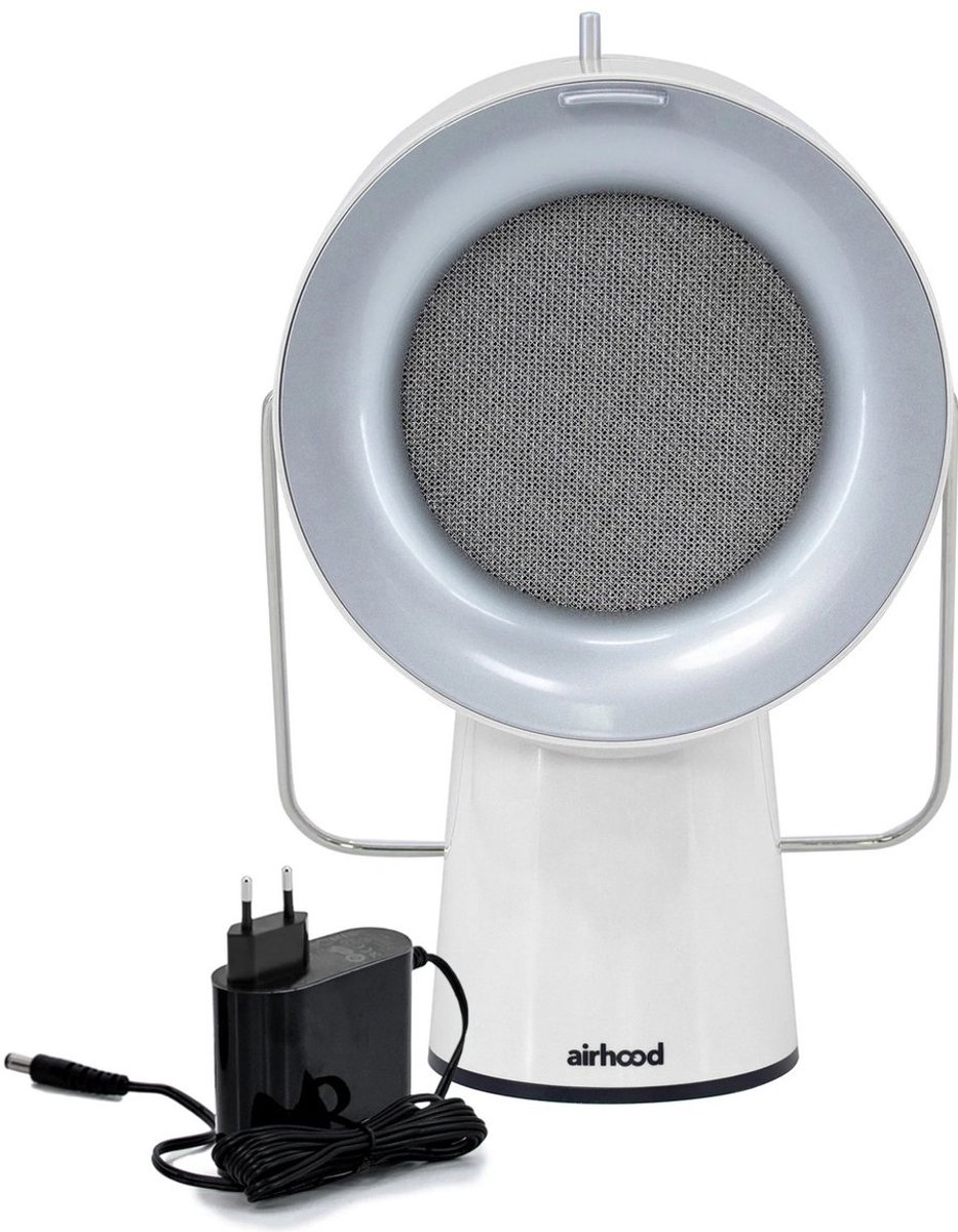 AirHood® Original | 's werelds eerste mobiele Afzuigkap | Ivory White | Wireless