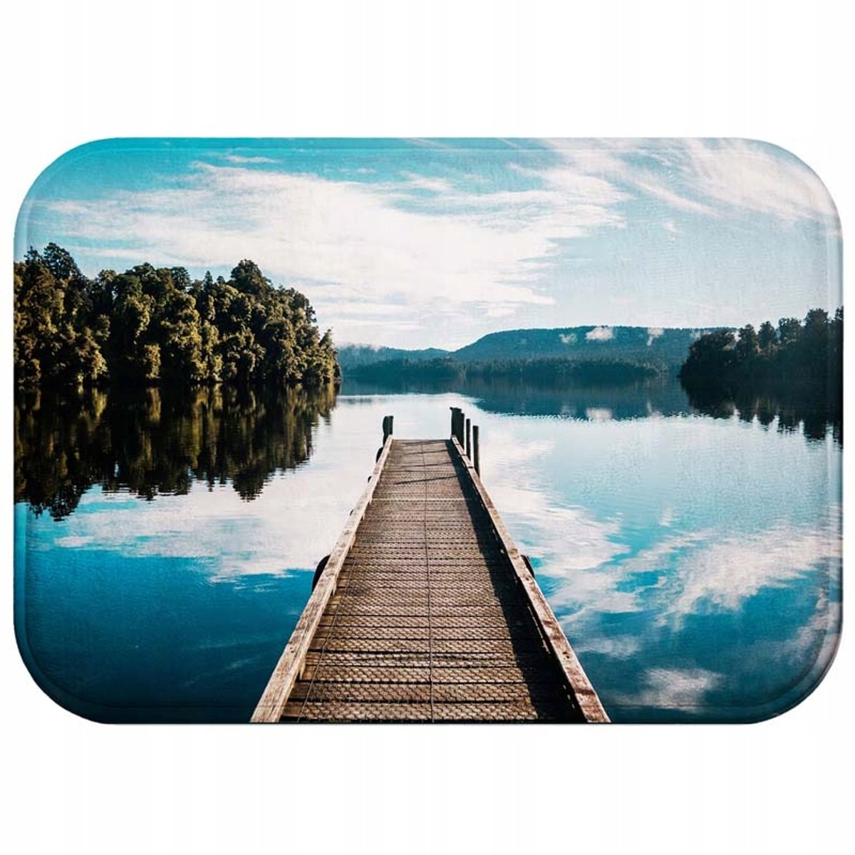 Zachte Antislip Badmat 60x40cm - Sneldrogend & Wasbaar