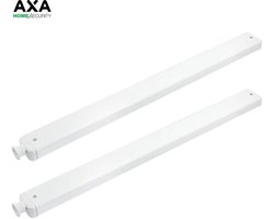 AXA Automatische Deurdranger - Model 3900 - Wit - 2 Stuks - Deursluiter voor binnen - Houdt kou buiten