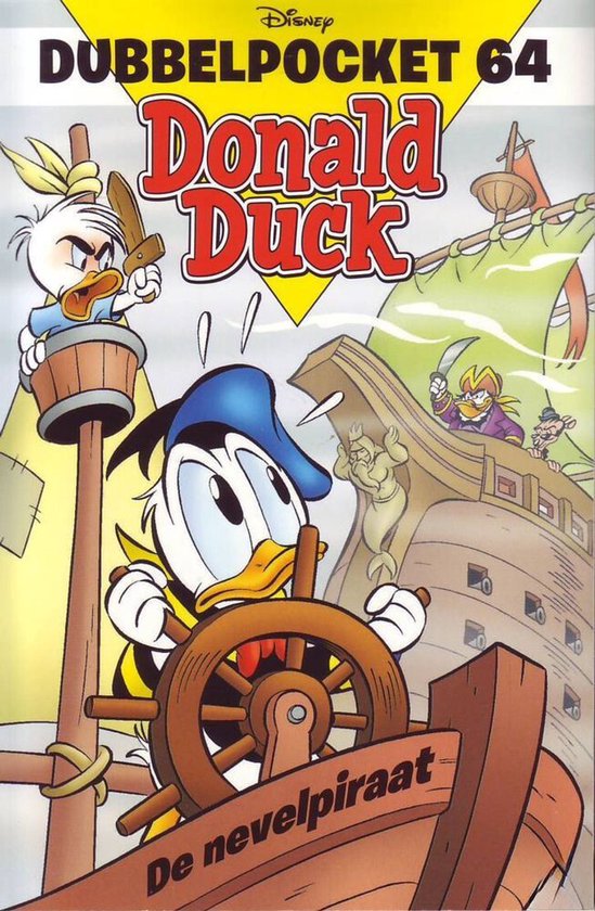 Omslag van Donald Duck Dubbelpocket 64 - De nevelpiraat
