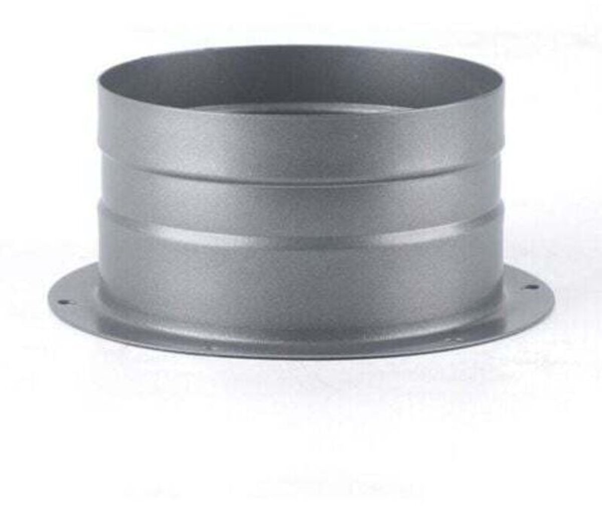 Flens Wandmontage Flens Afvoerkanaal Adapter Connector Voor Flexibele Ventilatiebuis 100Mm