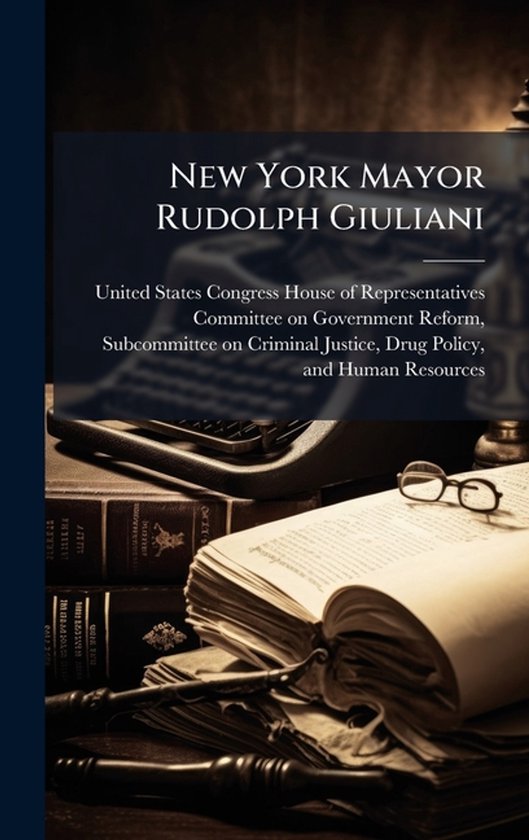 New York Mayor Rudolph Giuliani - cover