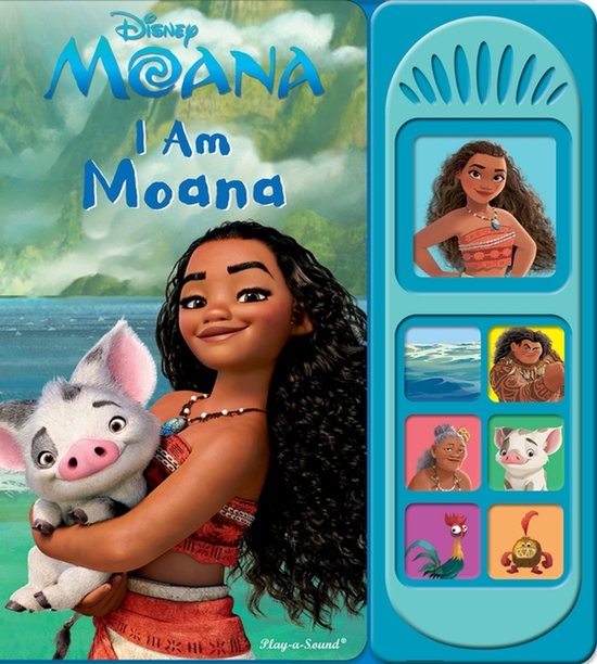 Moana Little Sound Book I Am Moana PlayASong - cover
