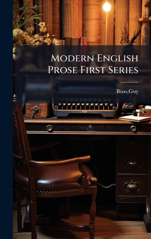 Modern English Prose First Series - cover