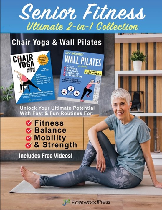 Senior Fitness Ultimate 2-in-1 Collection-Chair Yoga & Wall  ... - cover