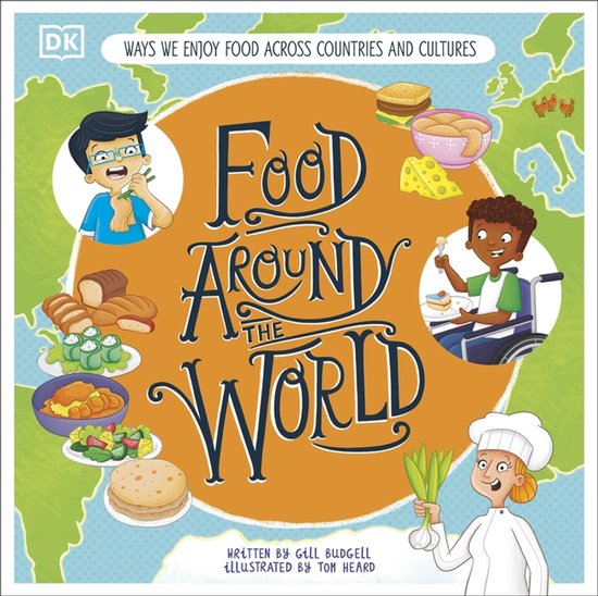 DK Around the World- Food Around the World - cover