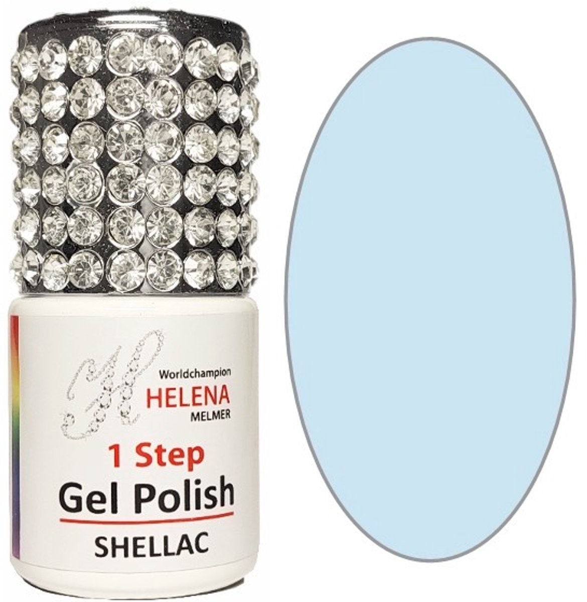 Helena - 1 Step Gel Polish - Lichtblauw - 047