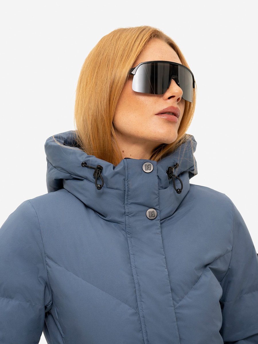 NIKKIE nash jacket Ski jack dames Blauw