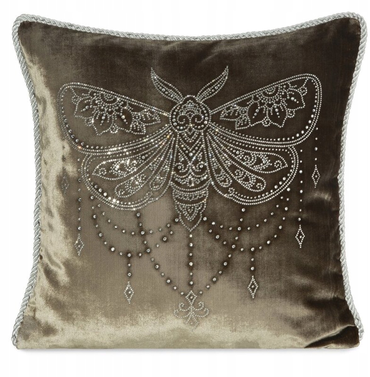 Luxe Velours Sierkussenhoes 45x45cm - Tijdloos Beige