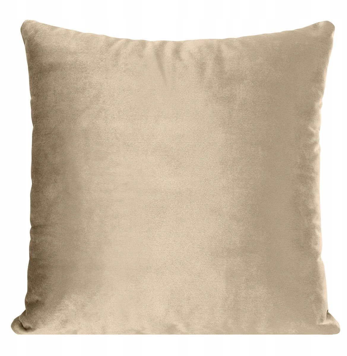 Beige velours Sierkussenhoes 40x40 cm - Zacht & Stijlvol