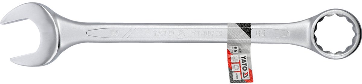 Yato ringsleutel 65 mm - massief koolstofstaal, verchroomde afwerking