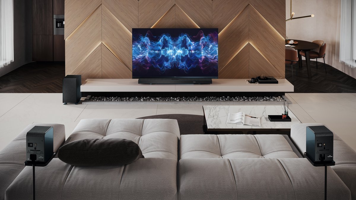 Sharp HT-SBW55121 Soundbar 5.1.2 Dolby Atmos Zwart - afbeelding 3