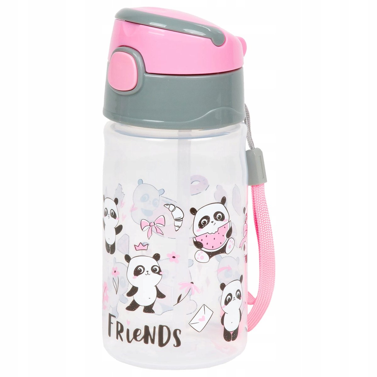Derform Bidon 330ml - Friends Panda - BPA-vrij