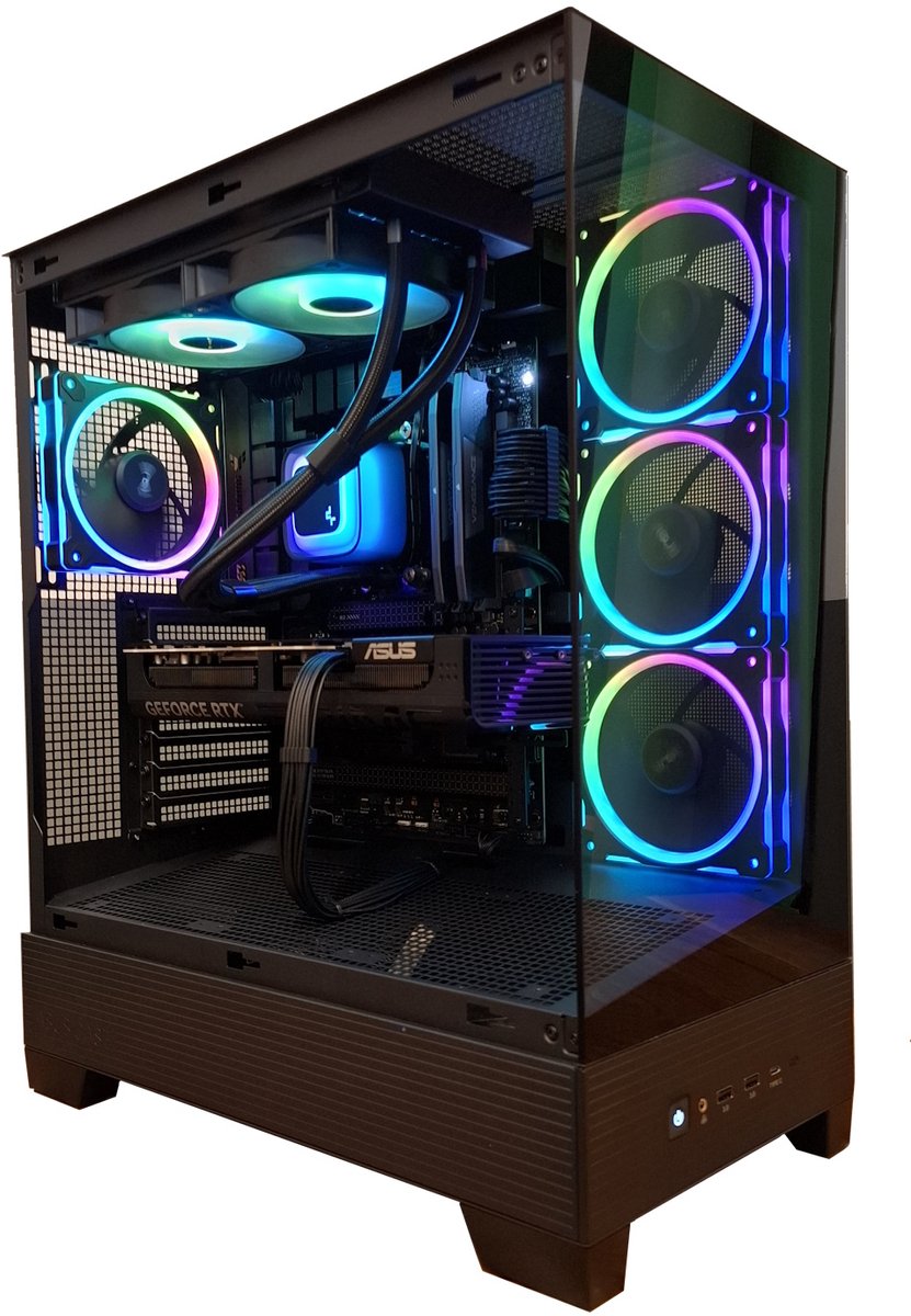 Azerty Gaming Expert Powered by ASUS - Ryzen 7 7800X3D - ASUS GeForce RTX 5070 - 32 GB DDR5 - 2 TB Samsung ssd - Windows 11 Home