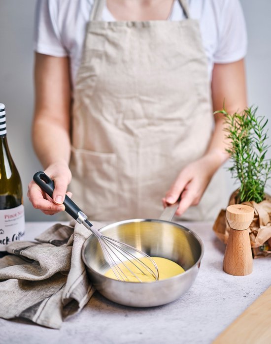 Cosy & Trendy Garde Delish Daily Zwart - Duurzaam RVS - Ergonomisch Handvat Voor Comfortabel Kloppen — afbeelding 4