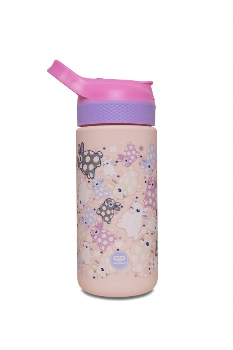 Coolpack Bibby Bidon Witte Konijn 420ml - Ideaal voor Kinderen