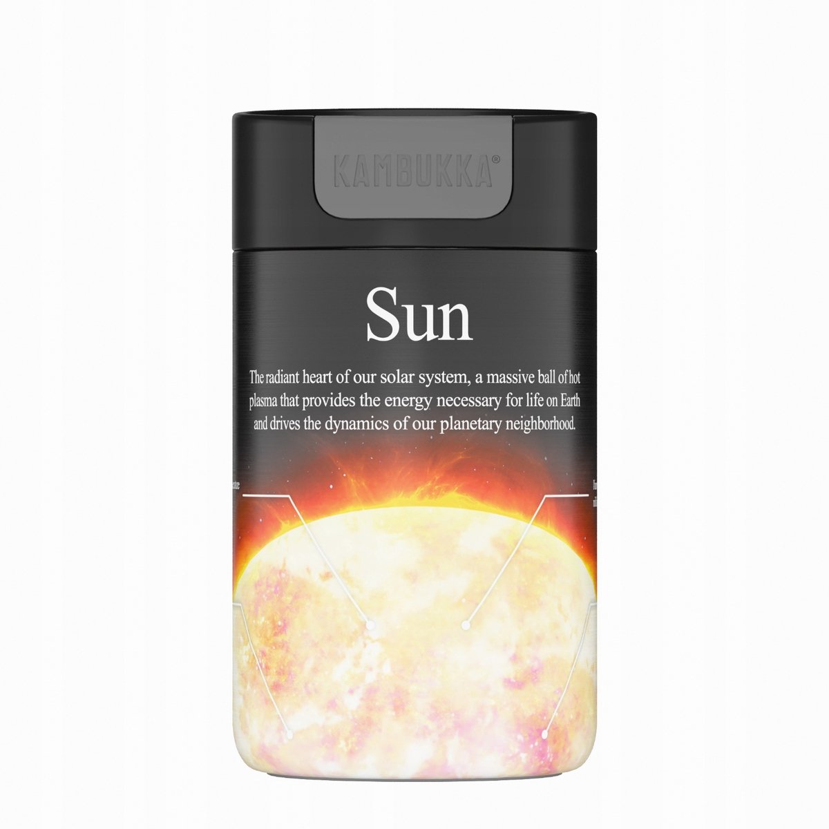 Kambukka Olympus 300ml Thermosbeker - Limited Edition zonnestelsel Sun