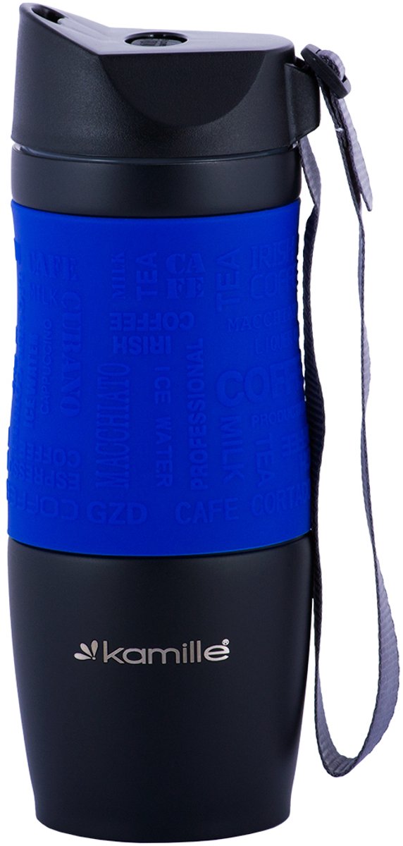 RVS Thermos Mok 380ml - Ideaal voor Koffie & Thee
