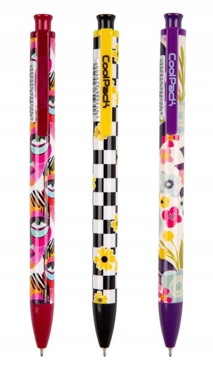 Coolpack Gelpen Blauw - Dames Collectie met Bloemendessin