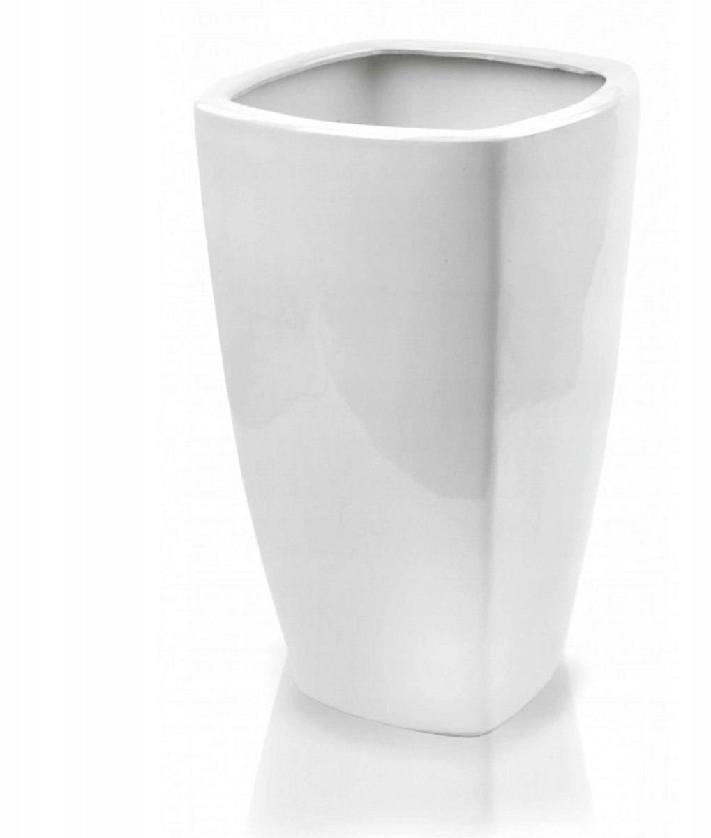 Polnix Keramische Pot Wit 38x61 cm - Stijlvol en Duurzaam